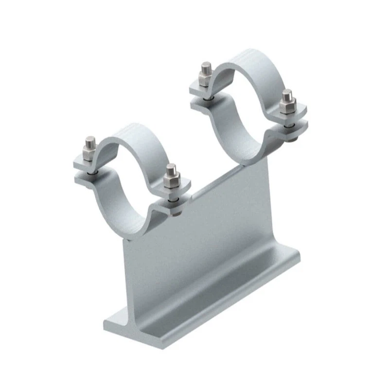 Soportes de tubería de tipo t con pinza